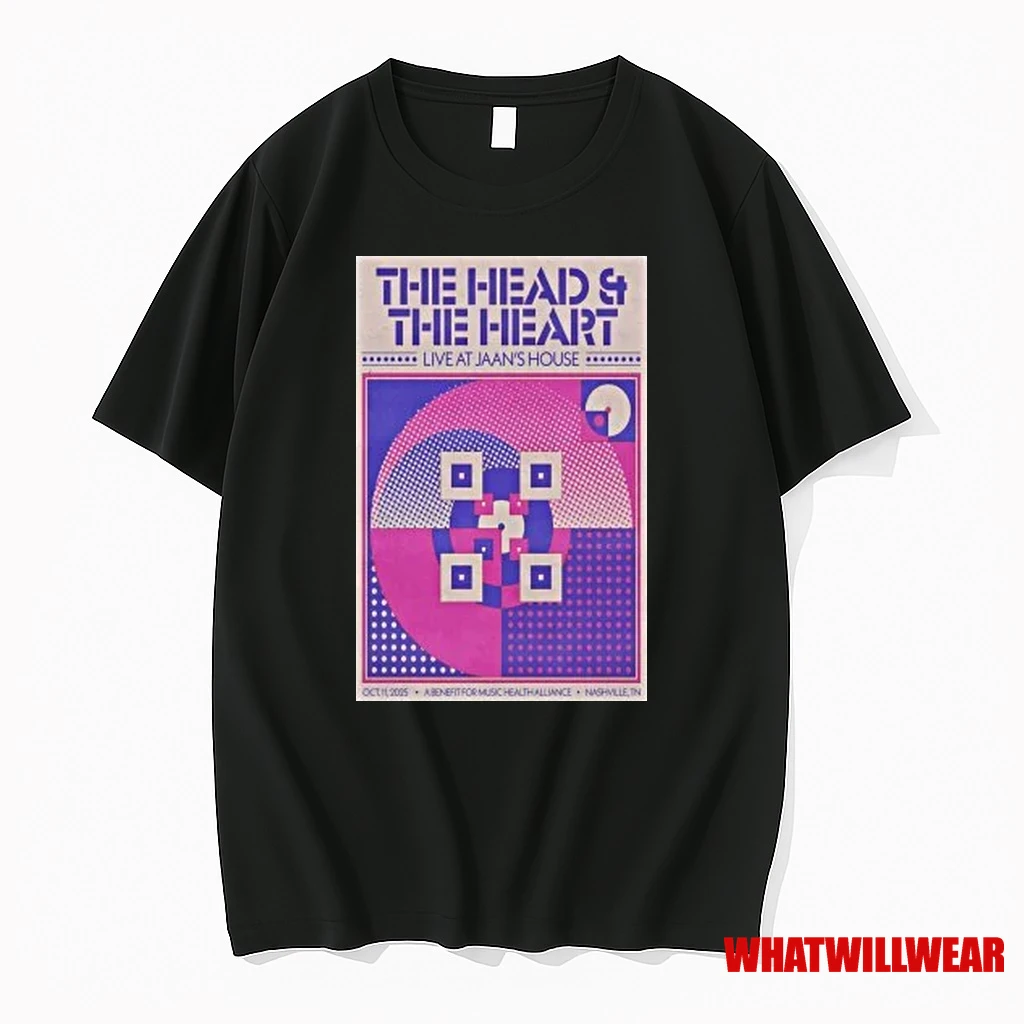 The Head And The Heart Nashville Tn 2025 Shirts