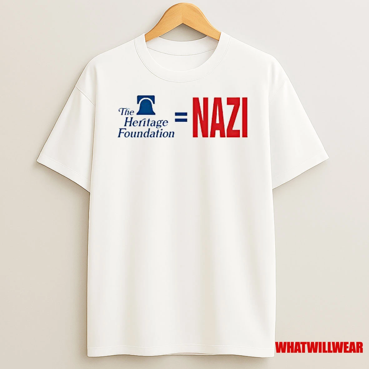 The Heritage Foundation Equals Nazi Shirts