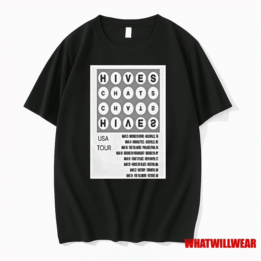 The Hives And The Chats American 2026 Shows Shirts