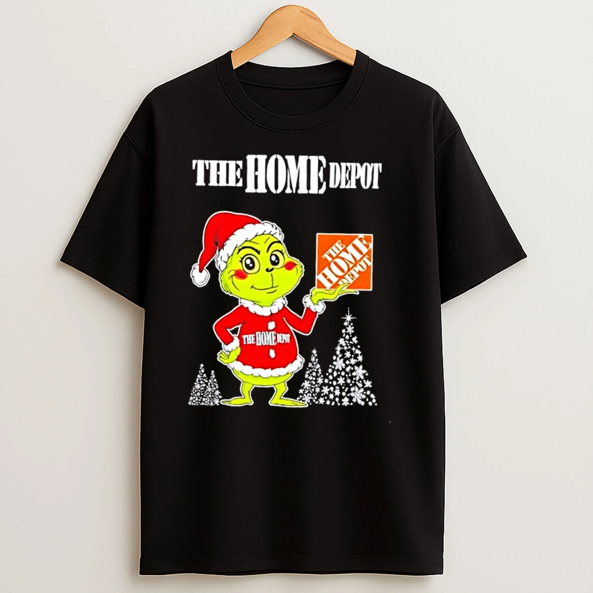 The Home Depot And Grinchmas Christmas Tree T Shirts