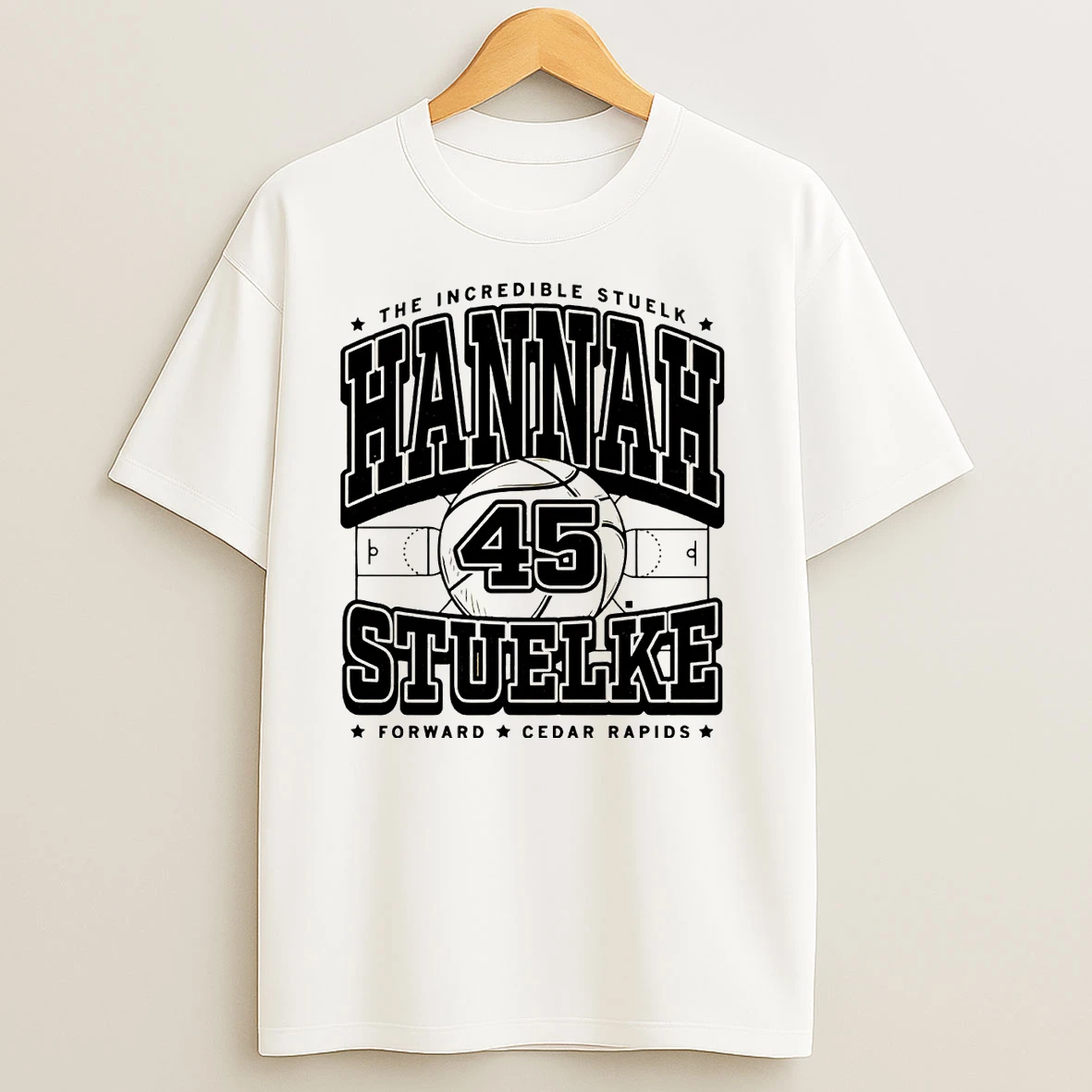 The Incredible Hannah Stuelke Forward Iowa Hawkeyes T Shirts