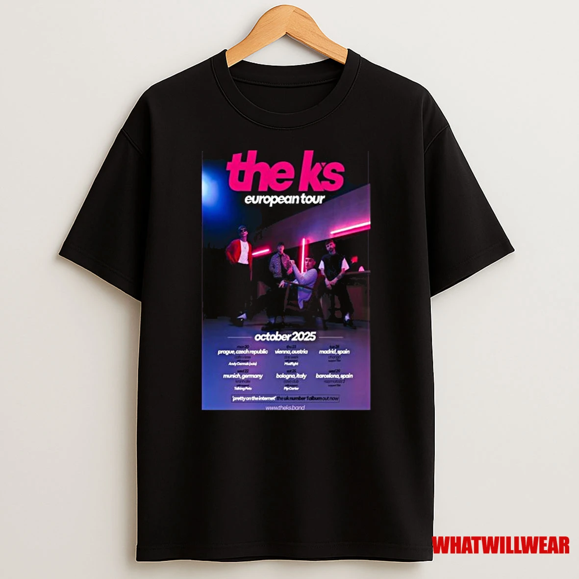 The Ks European Tour Oct 2025 Shirts