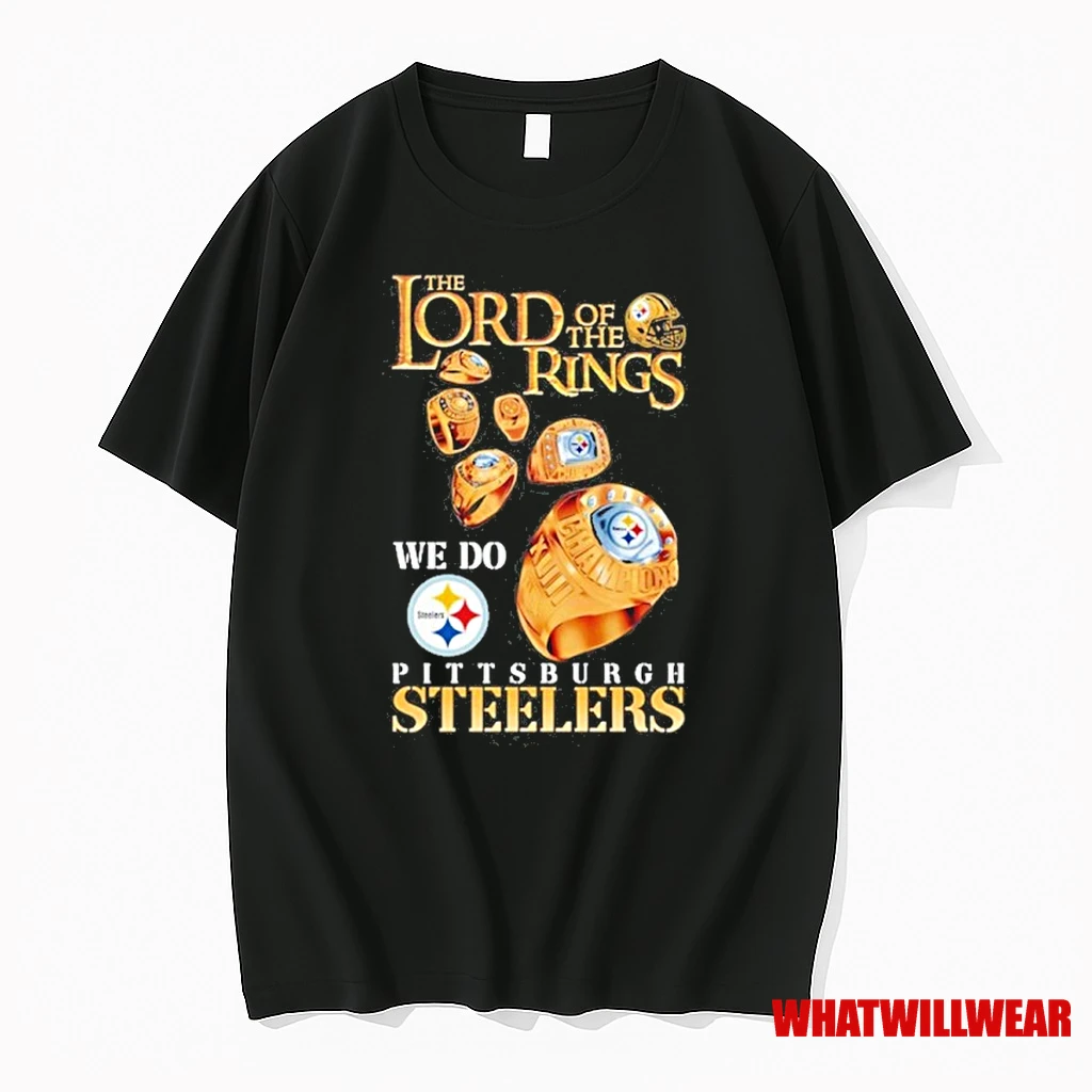 The Lord Of The Rings We Do Pittsburgh Steelers Logo Shirts