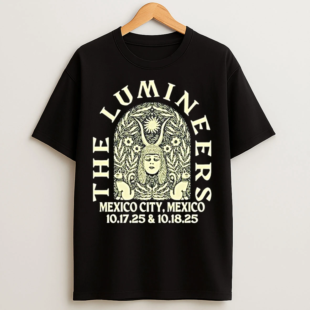 The Lumineers Tour Mexico City 2025 T Shirts