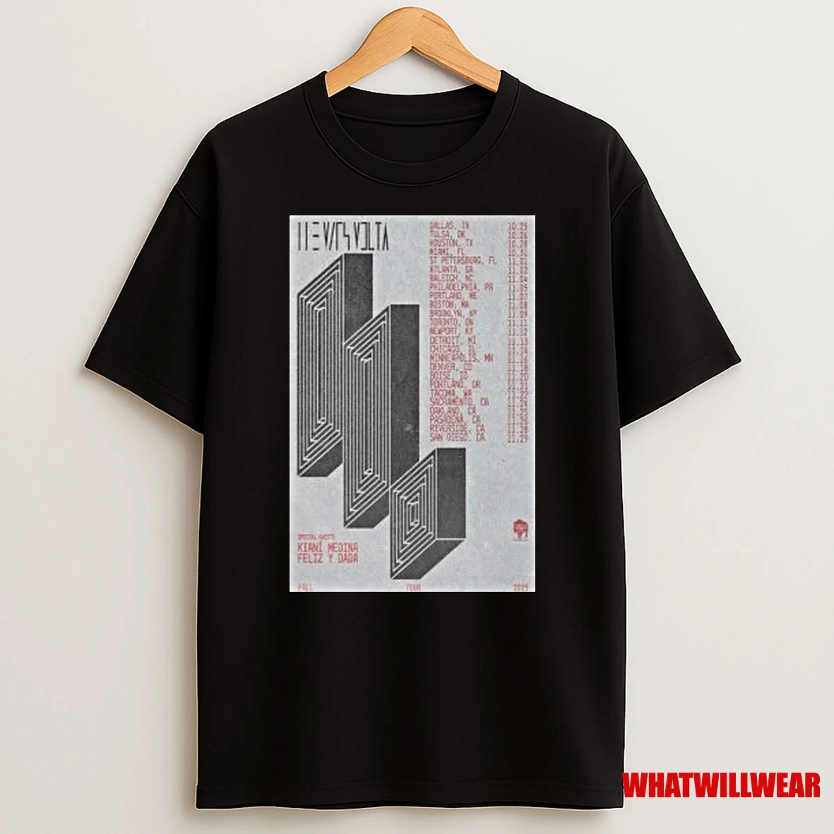 The Mars Volta Fall Tour 2025 Shirts