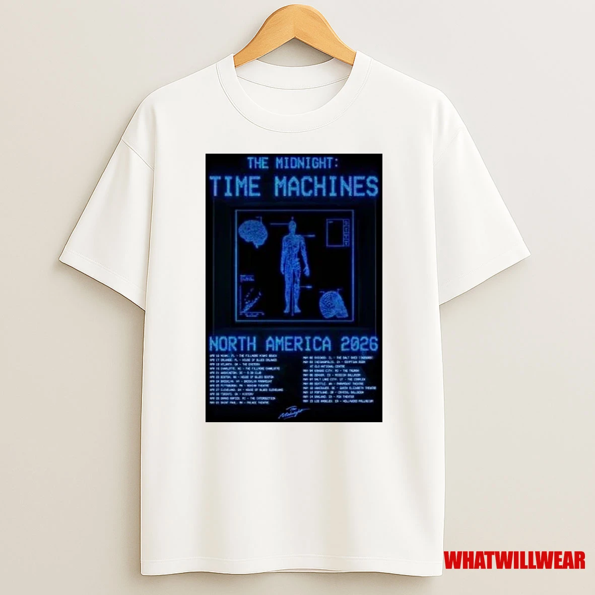 The Midnight North America 2026 Shirts
