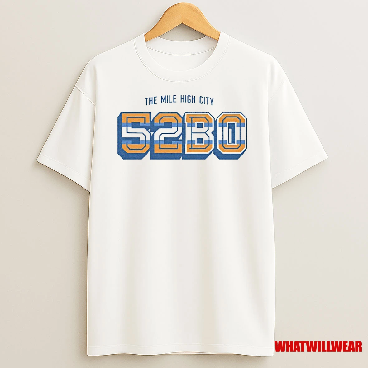 The Mile High City 52bo Denver Broncos Shirts