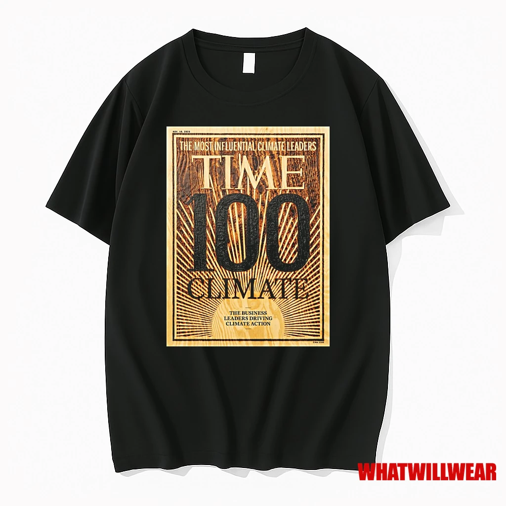 The Most Influential Climate Leaders Time 100 Climate The Business Leaders Driving Climate Action 2025 Shirts