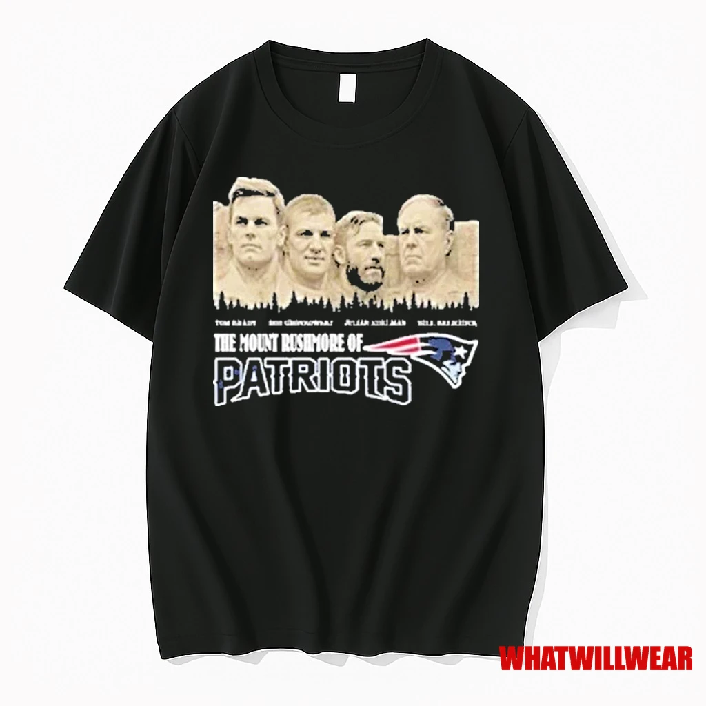 The Mount Rushmore Of New England Patriots Legends 2025 Shirts