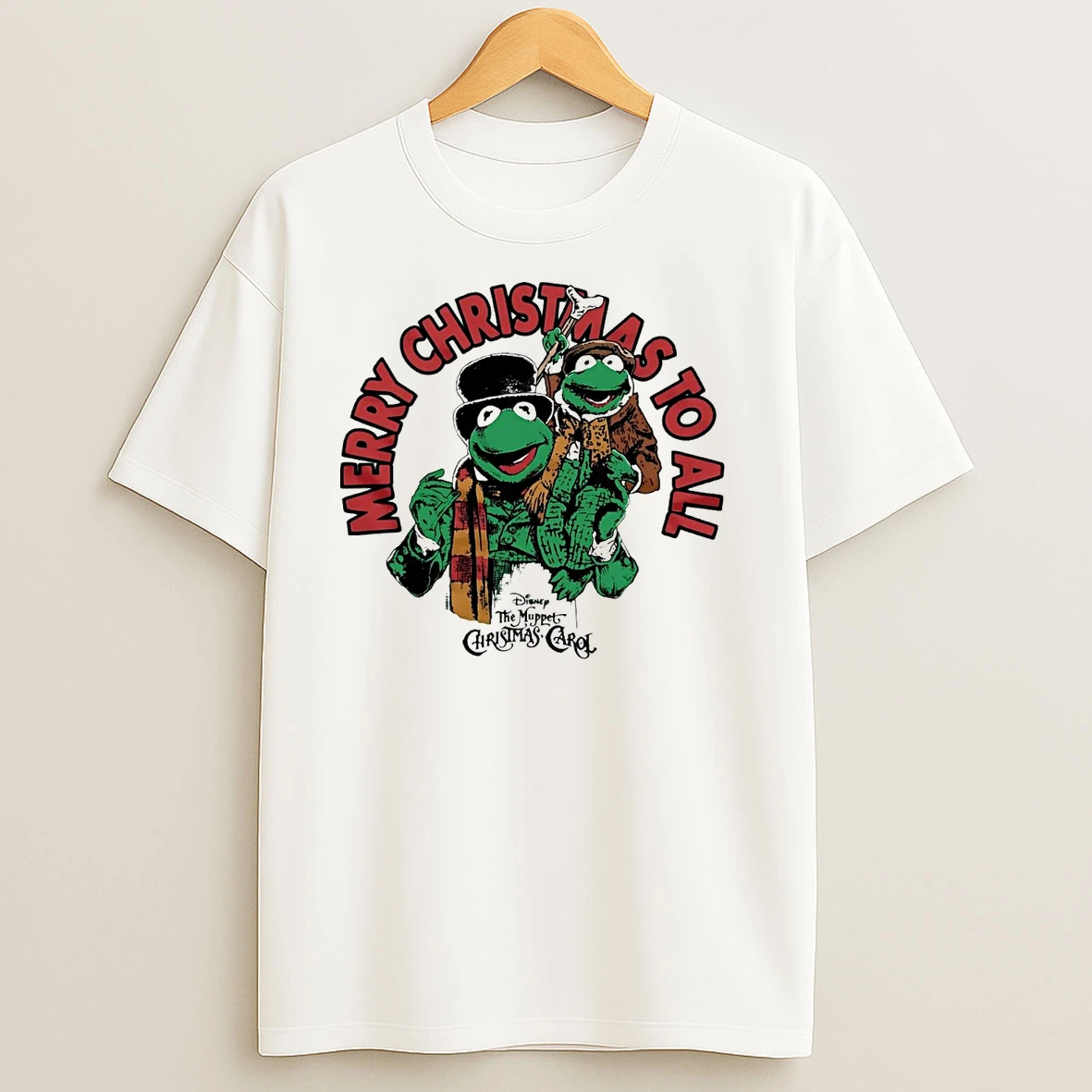 The Muppets Christmas Carol Merry Christmas To All T Shirts