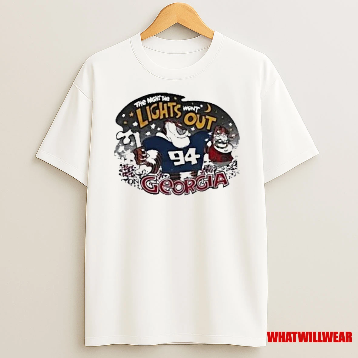 The Night The Lights Went Out Auburn Tigers Vs Georgia Bulldogs Shirts