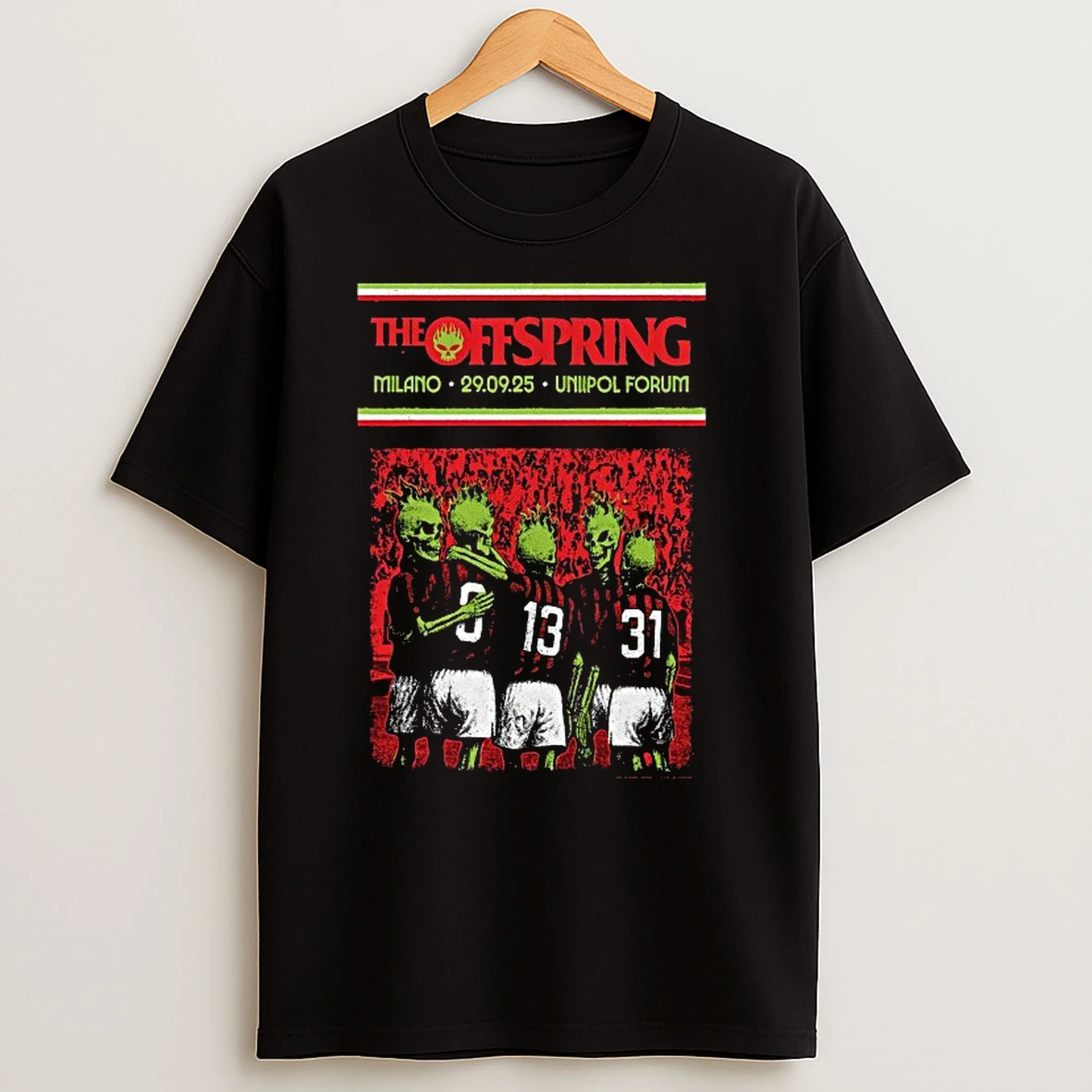 The Offspring Tour Assago It 09 29 2025 Shirts