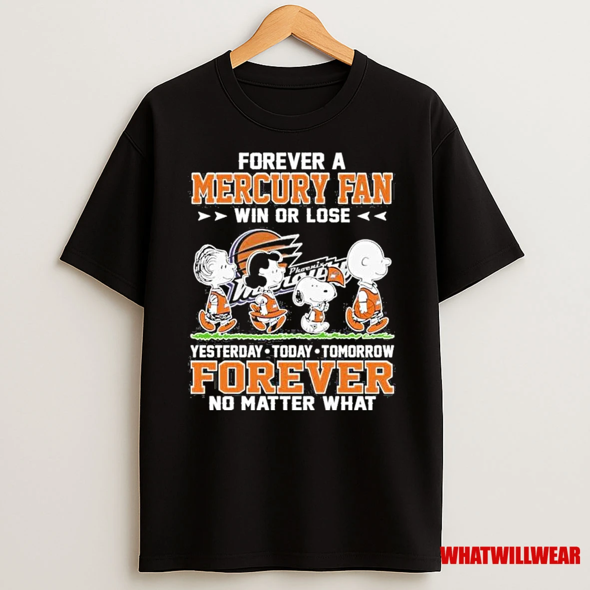 The Peanuts Forever A Phoenix Mercury Fan Win Or Lose Shirts