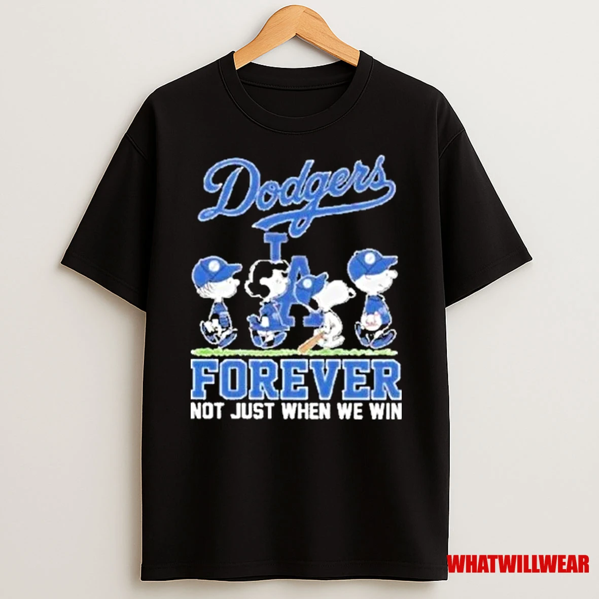 The Peanuts Walking X Los Angeles Dodgers Forever Not Just When We Win 2025 Shirts