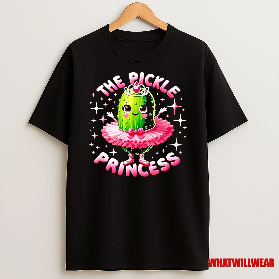 The Pickle Princess Ballet Pink Shirts