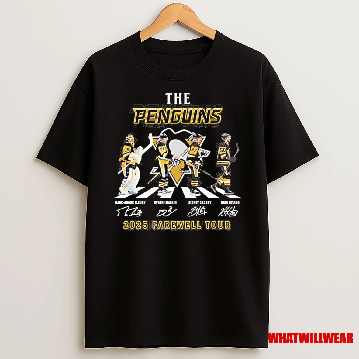 The Pittsburgh Penguins Abbey Road 2025 Farewell Tour Shirts