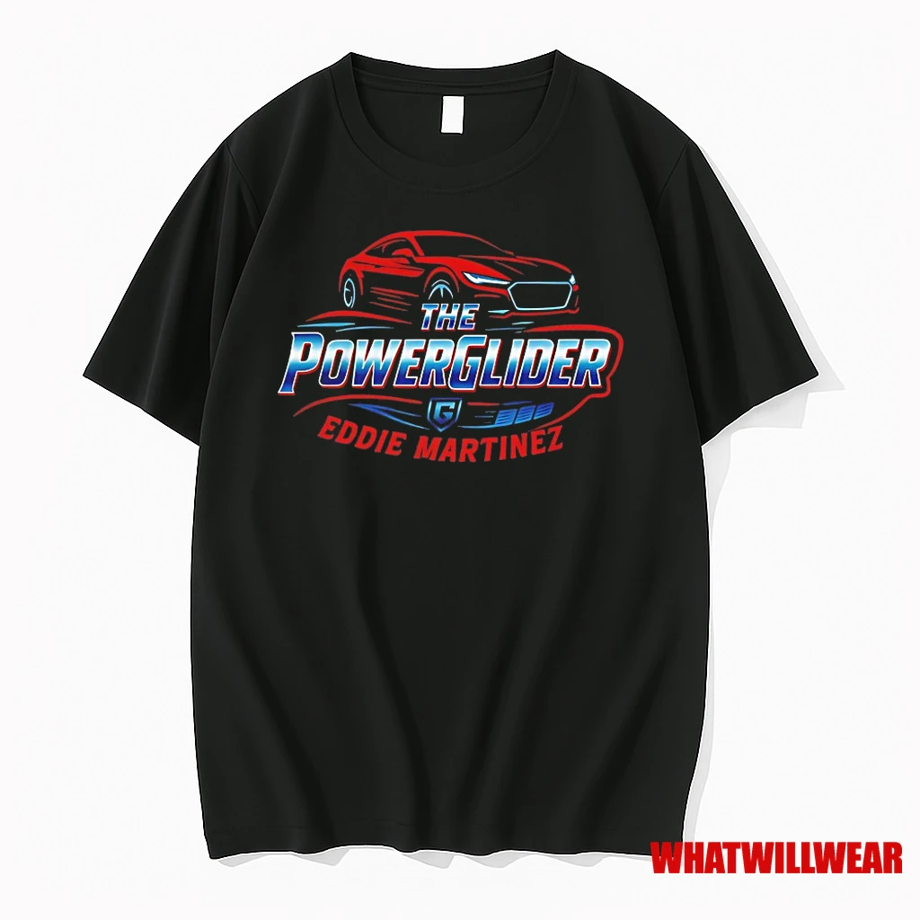 The Powerglider Eddie Martinez Red Car Shirts