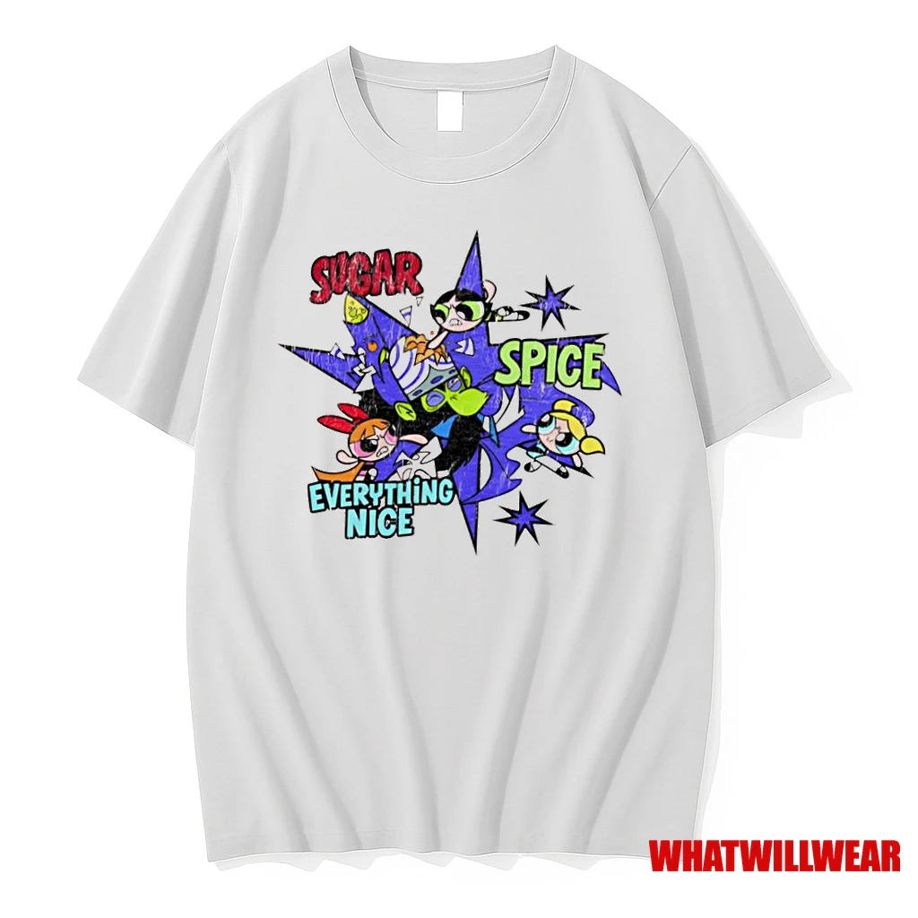 The Powerpuff Girls Sugar Spice Everything Nice Shirts