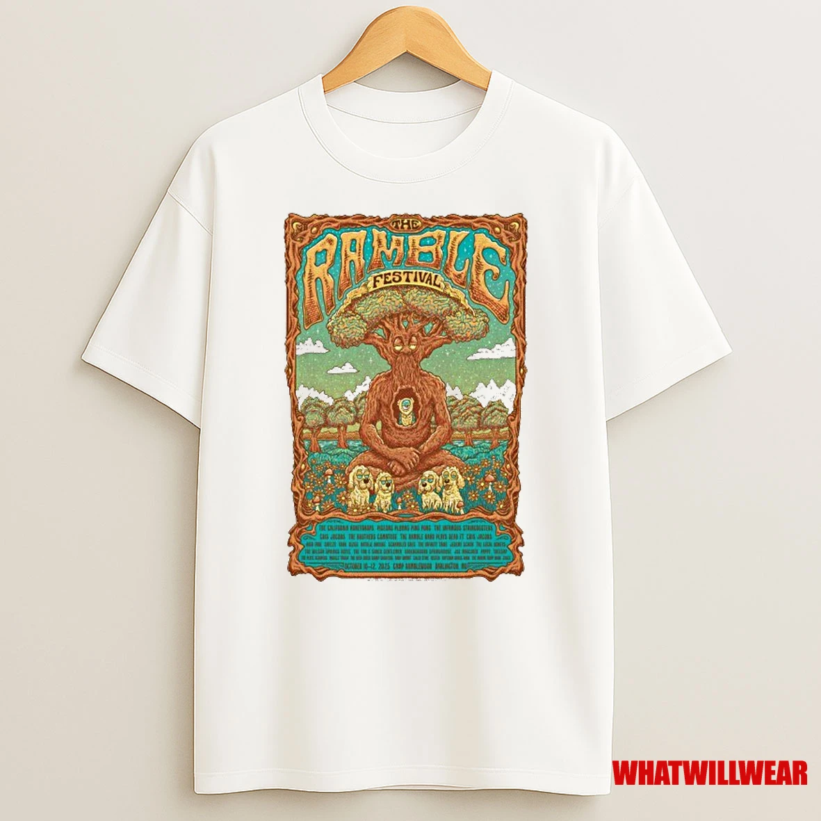 The Ramble Festival Camp Ramblewood Oct 10 12 2025 Shirts