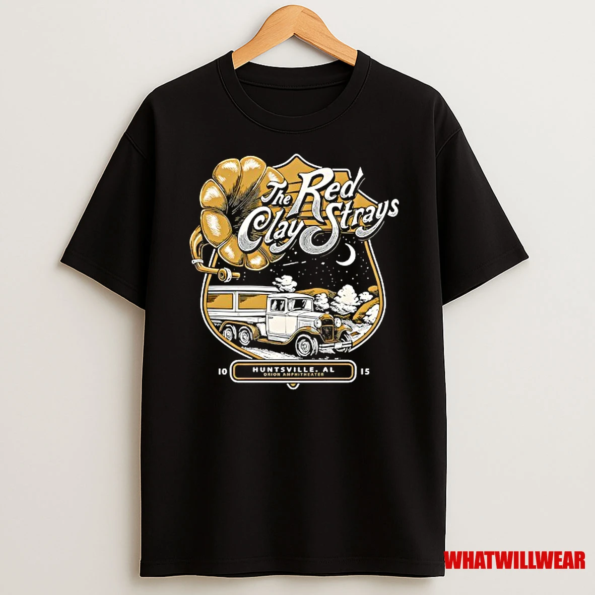 The Red Clay Strays Oct 15 2025 Huntsville Al Tour Shirts