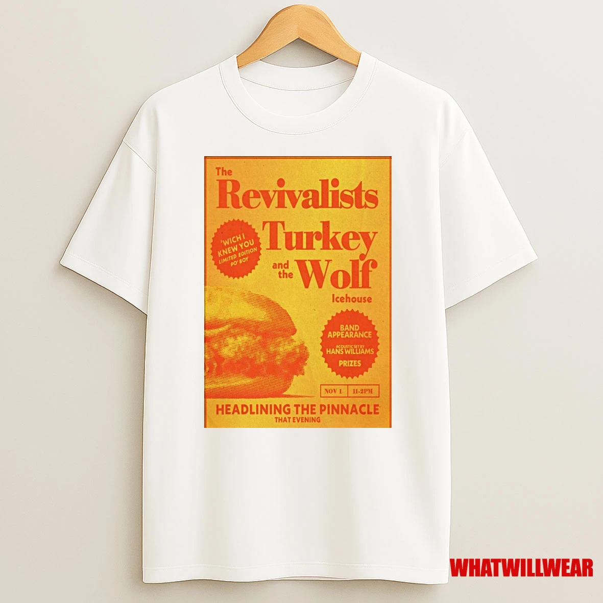 The Revivalists Nov 1 2025 Nashville Tour Shirts