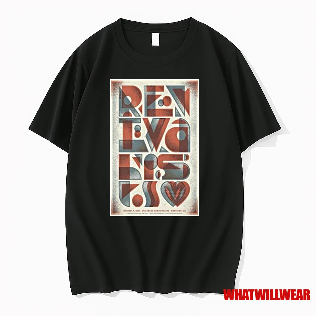 The Revivalists Oct 9 2025 Red Rocks Amphitheater Morrison Co Shirts