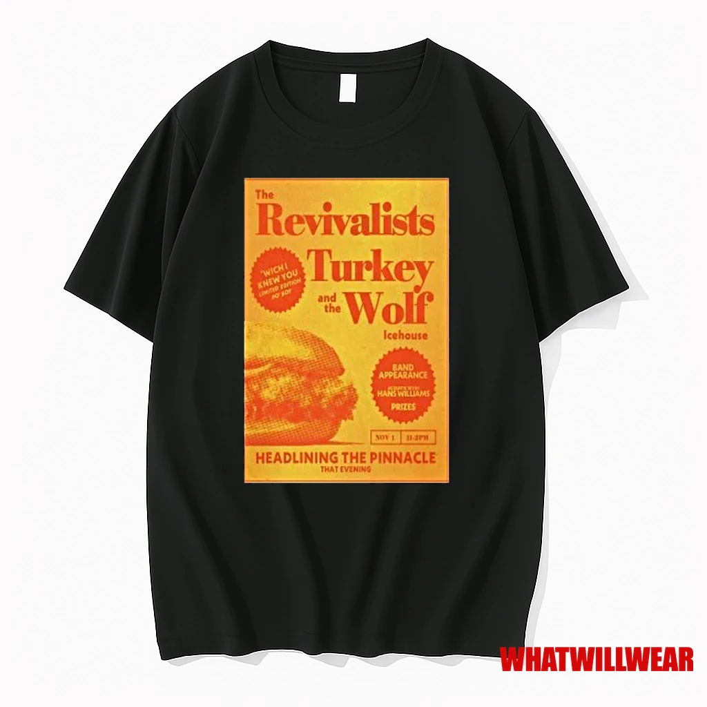 The Revivalists Turkey And The Wolf Icehouse 11 1 2025 Nashville Tn Shirts