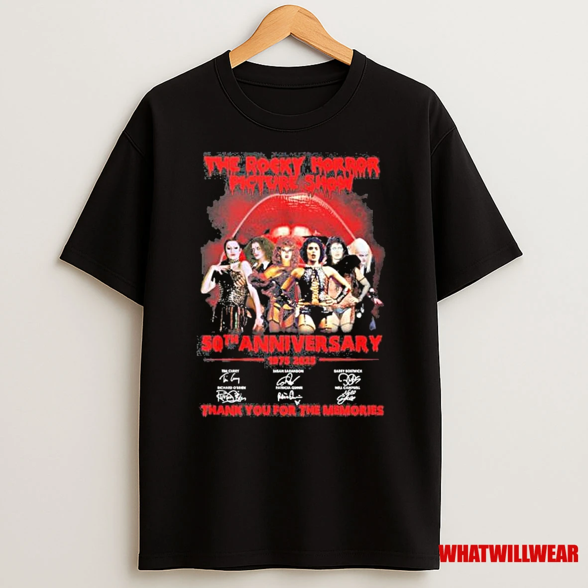 The Rocky Horror Picture Show 50th Anniversary 1975 2025 Halloween Shirts
