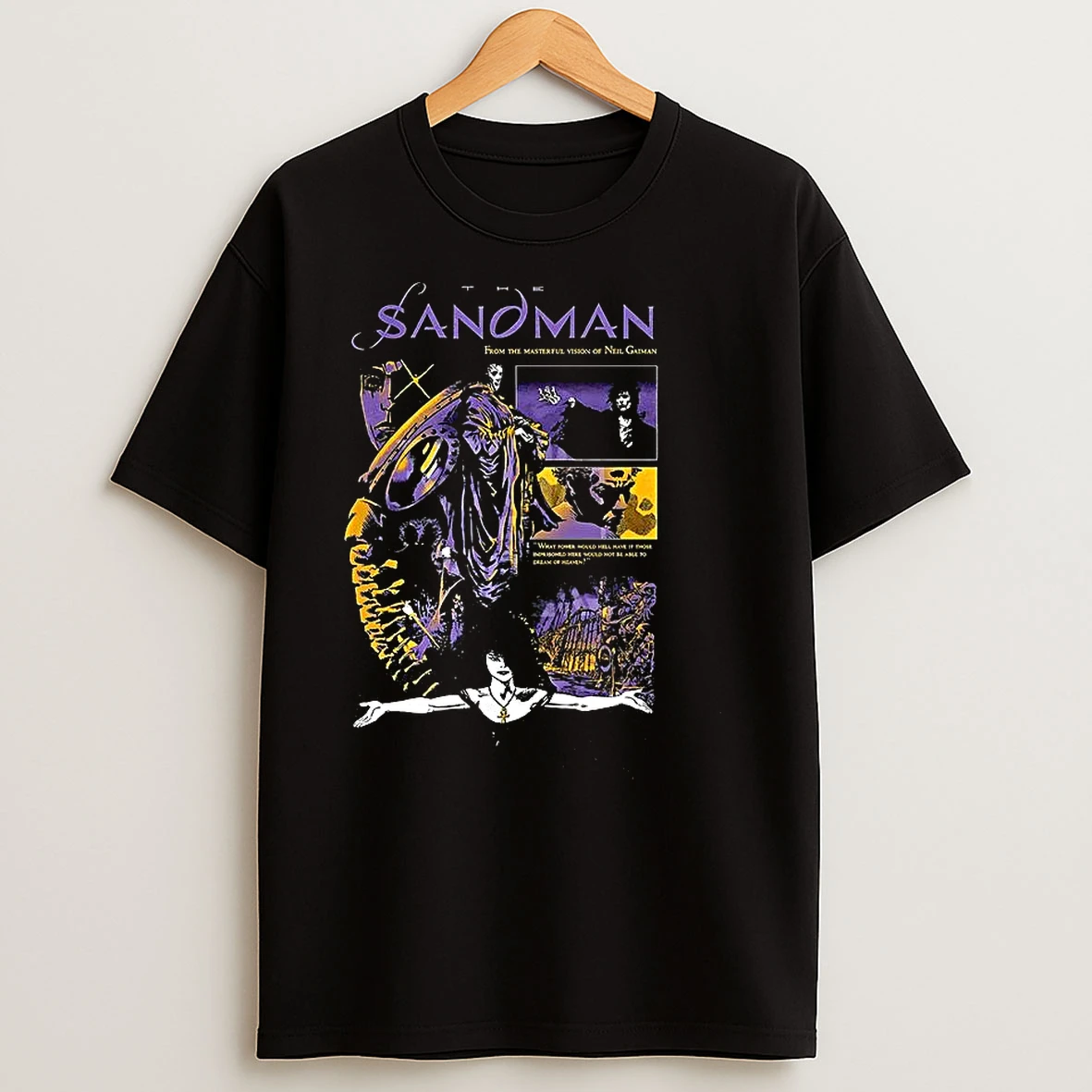 The Sandman From The Masterful Vision Of Neil Gaiman T Shirts