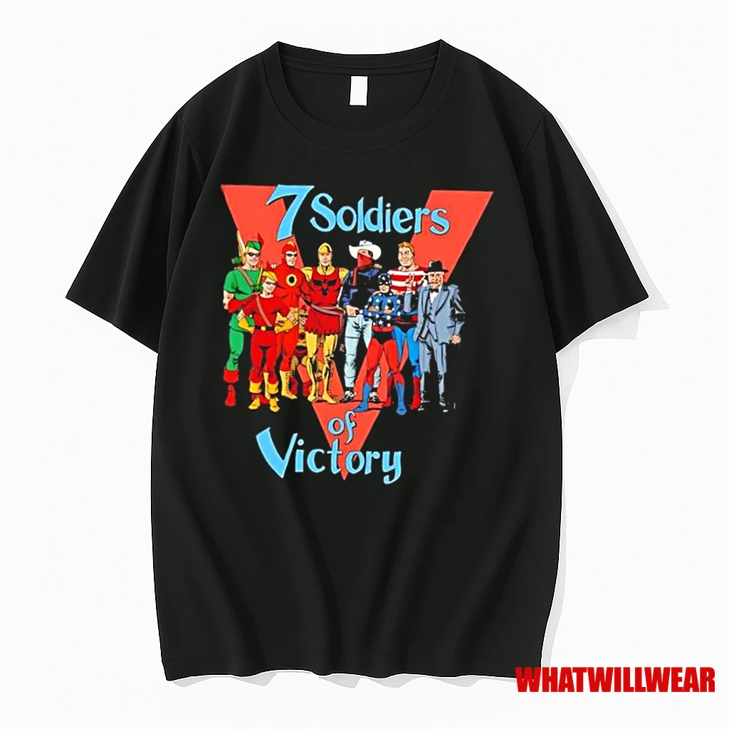 The Seven Soldiers Of Victory Cartoon Shirts