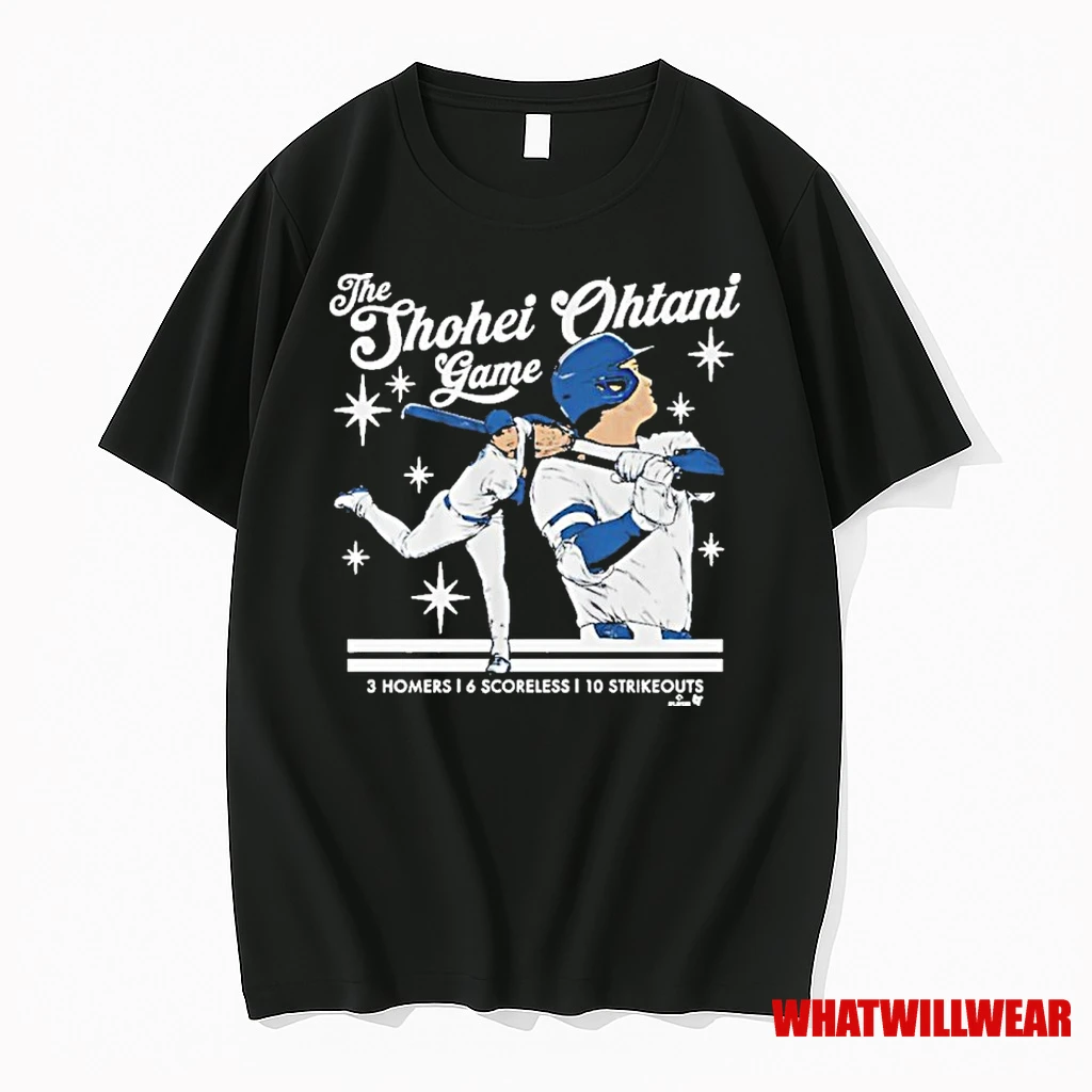 The Shohei Ohtani Game La Baseball Shirts
