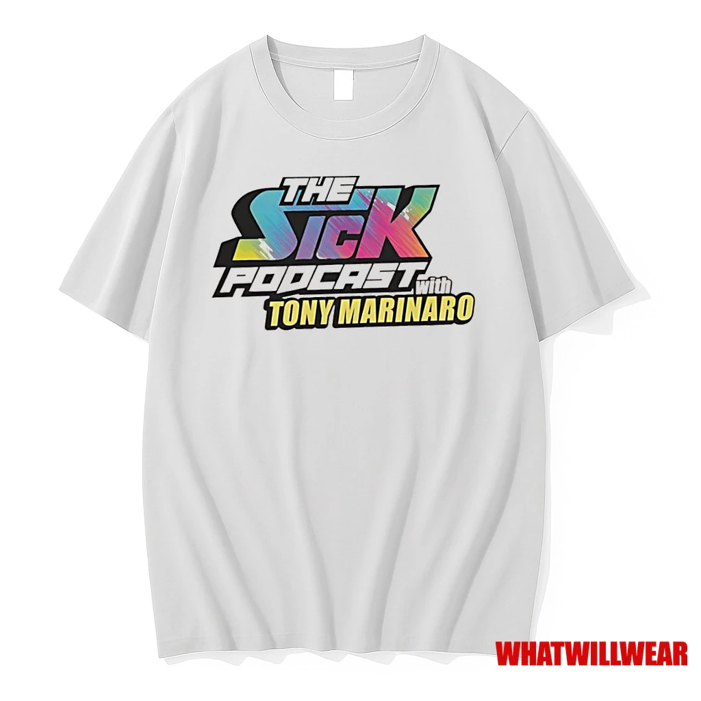 The Sick Podcast With Tony Marinaro Logo Shirts