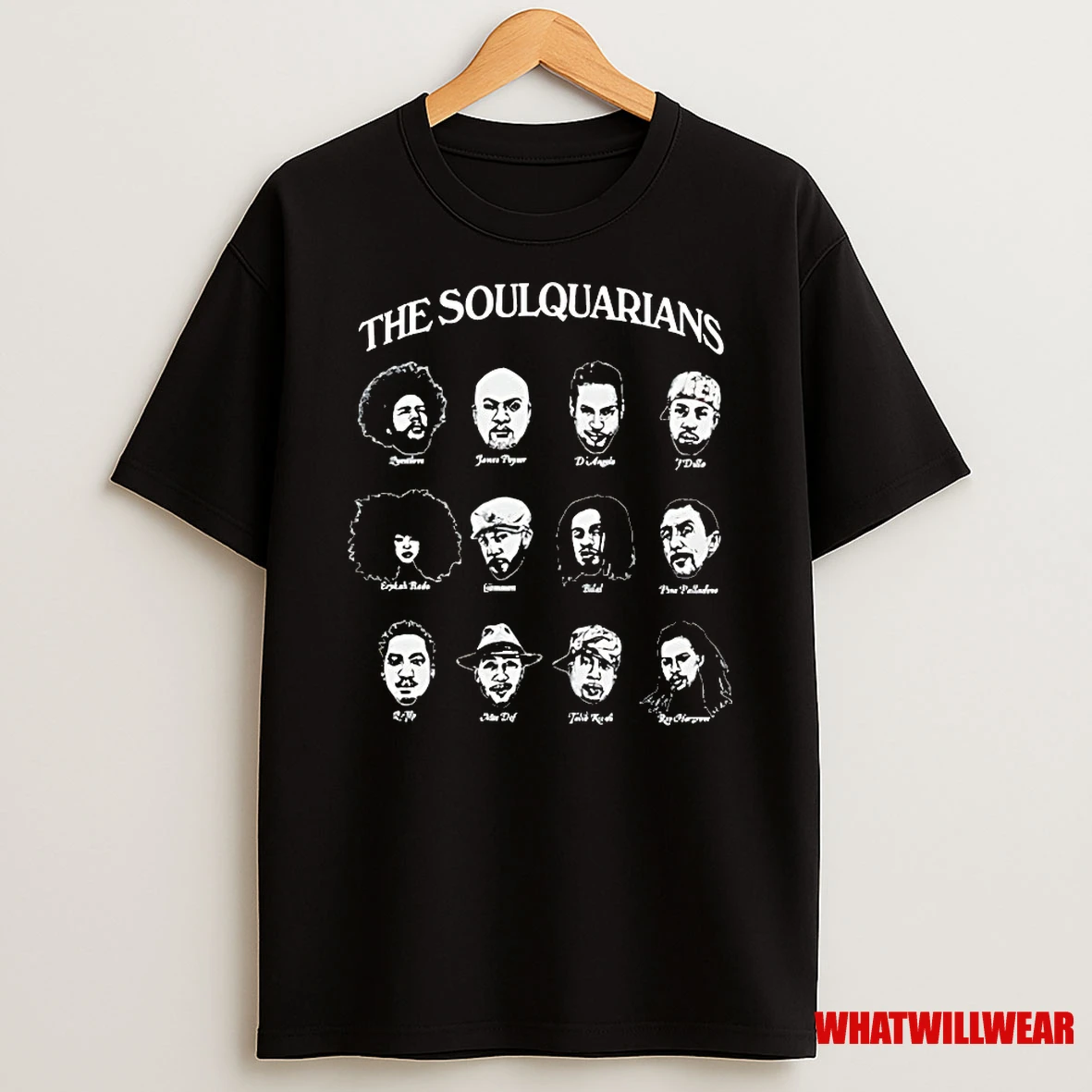 The Soulquarians Dangelo J Dilla Erykah Badu Q Tip Shirts