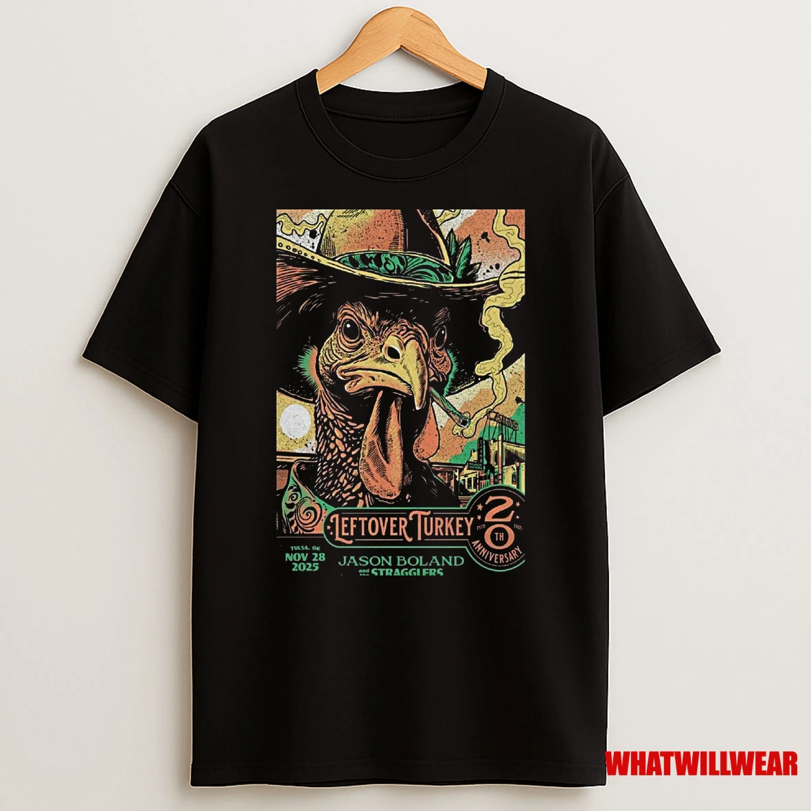 The Stragglers November 28 2025 Leftover Turkey Tulsa Ok Shirts