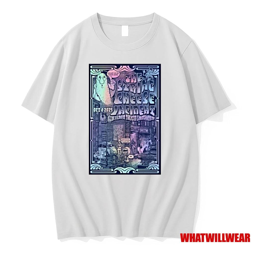 The String Cheese Incident October 4 2025 The Fillmore San Francisco Ca Shirts