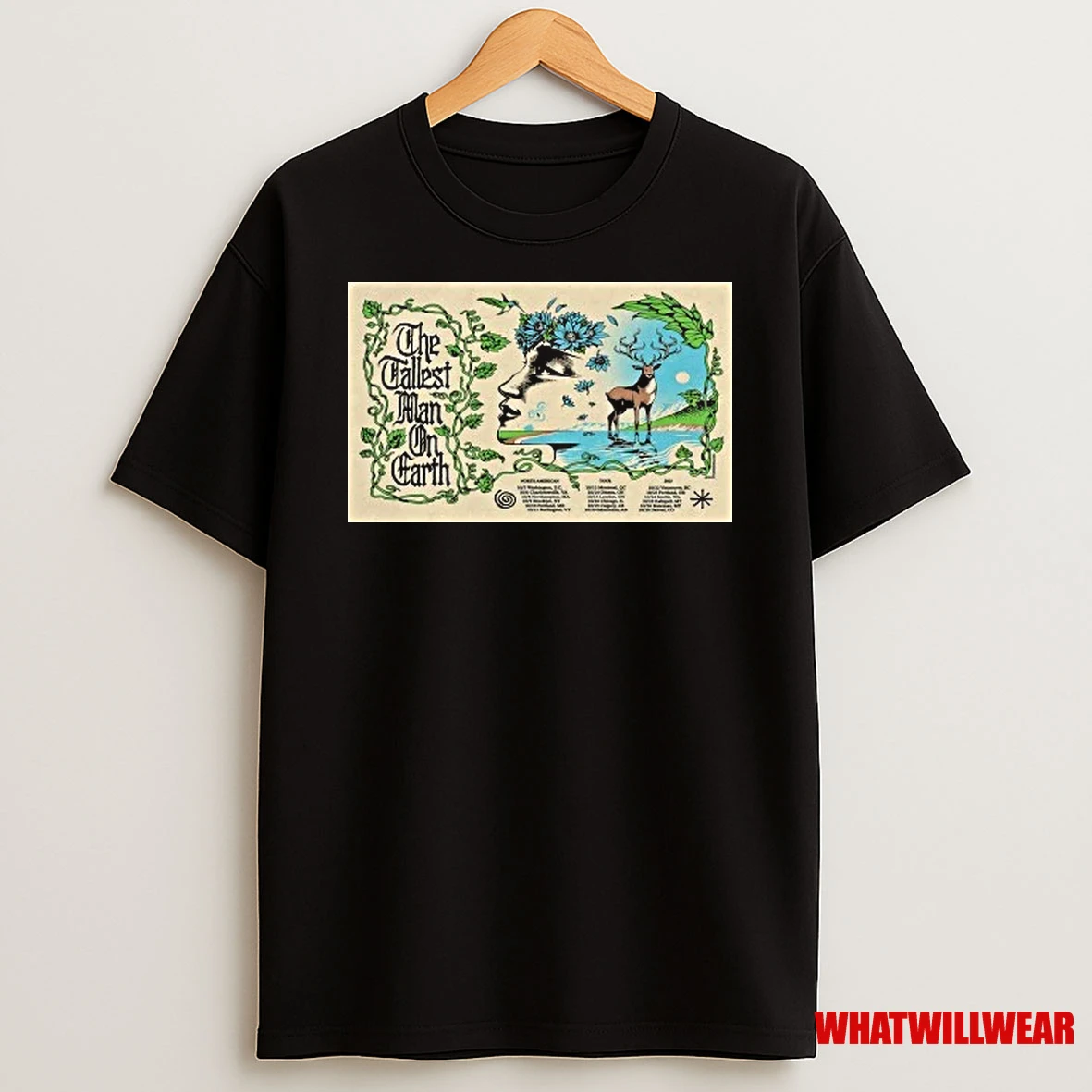 The Tallest Man On Earth Tour 2025 North American Shirts