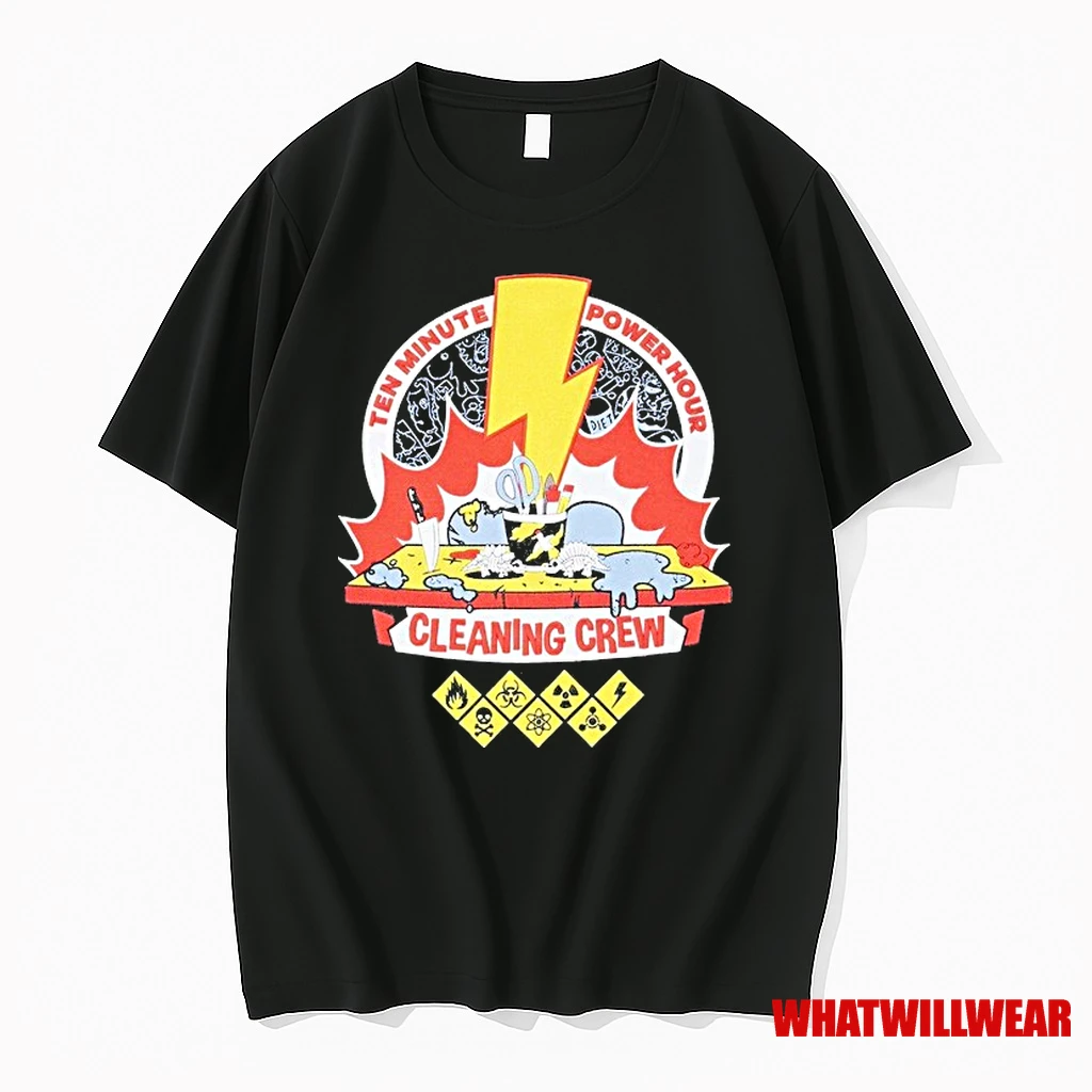 The Ten Minute Power Hour Cleaning Crew Shirts