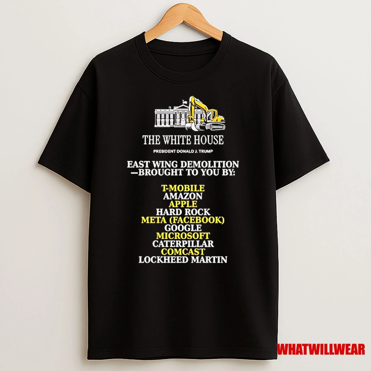 The White House Washington President Donald J Trump Shirts