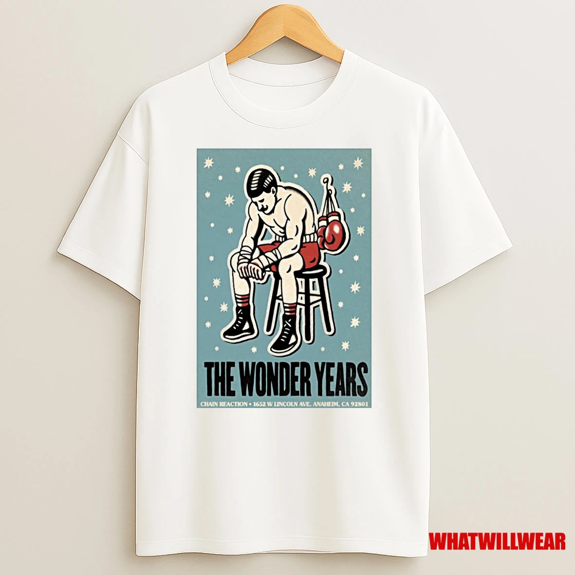 The Wonder Years Anaheim Ca October 24 2025 Concert Shirts