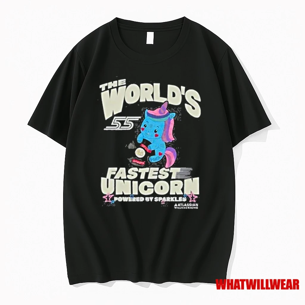 The Worlds Fastest Unicorn 55 Powered Sparkles 2025 Shirts