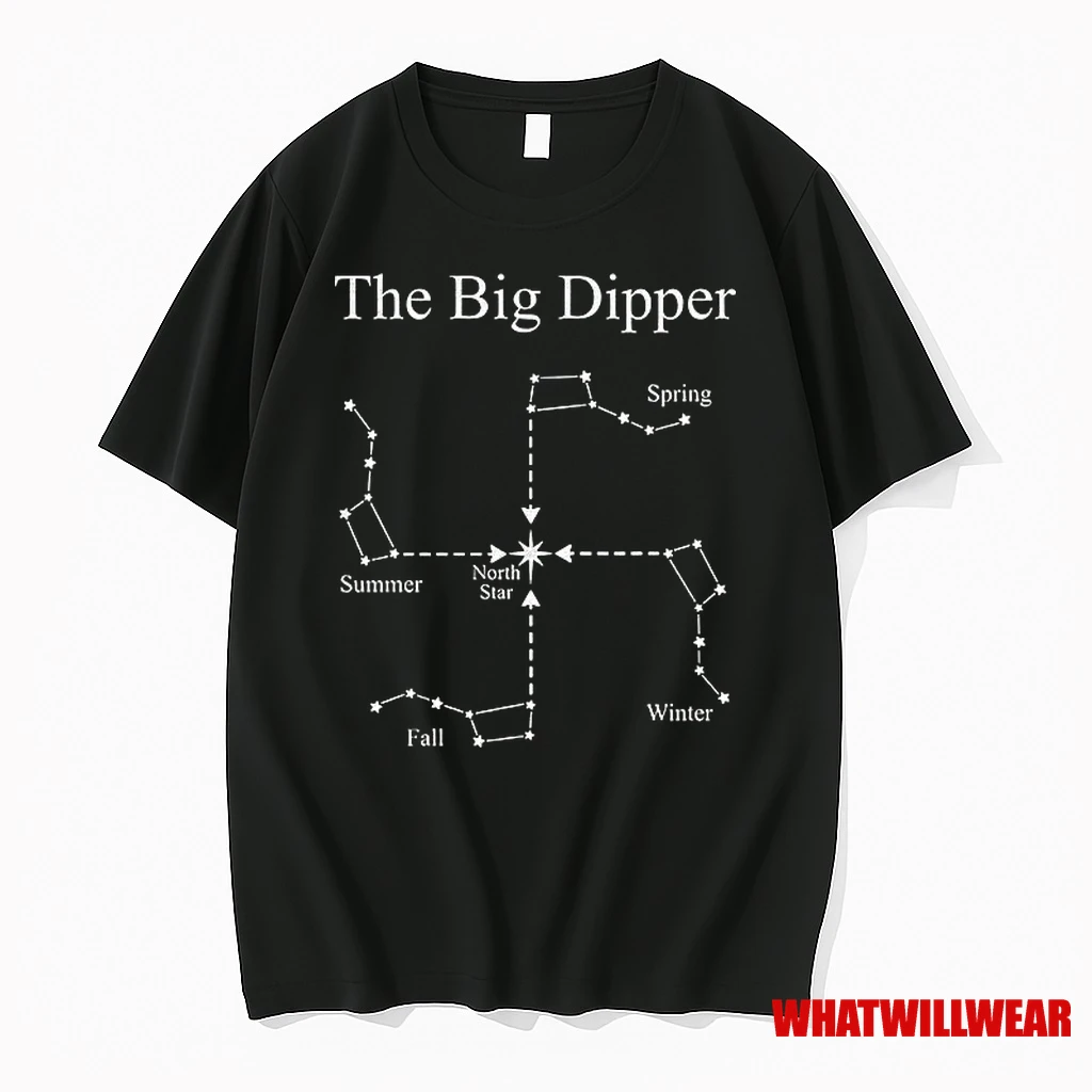 The Big Dipper Spring Summer North Star Fall Winter Shirts