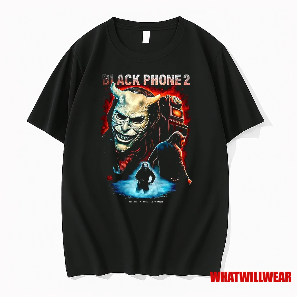 The Black Phone2 Dead Is Just A Word Scary Mask Halloween Shirts