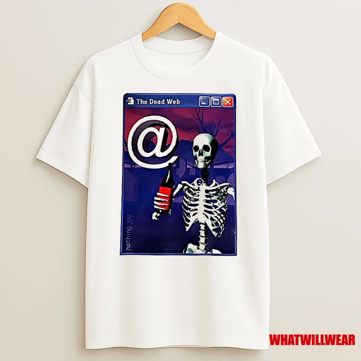 The Dead Web Skelenton Shirts