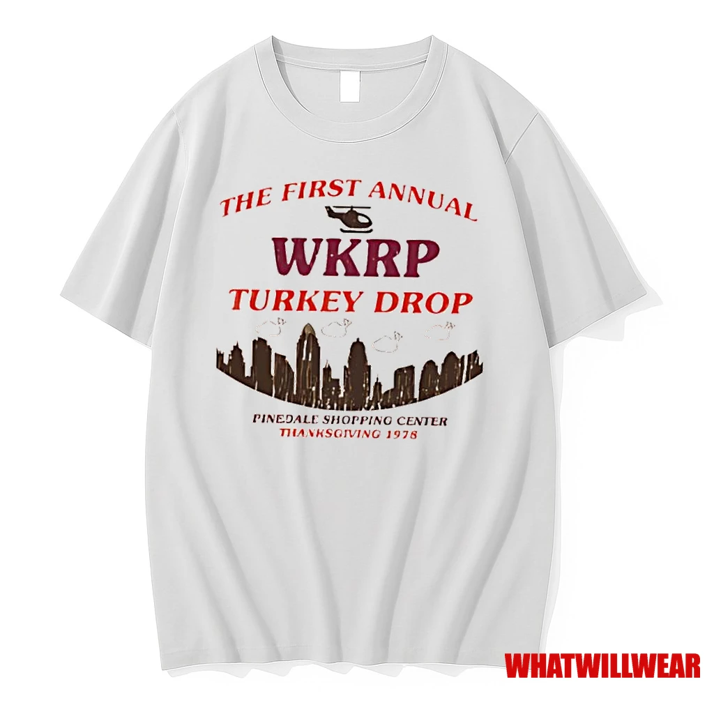 The First Annual Wkrp Turkey Drop Pinedale Shopping Center Thanksgiving 1978 Shirts