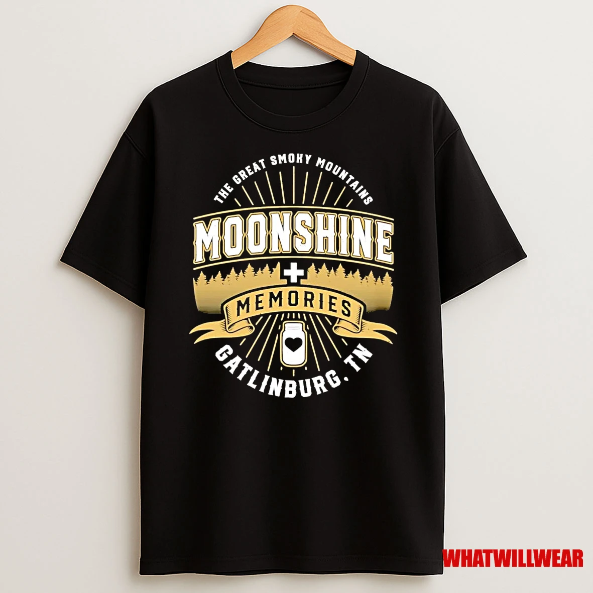 The Great Smoky Moutains Moonshine Memories Gatlinburg Shirts