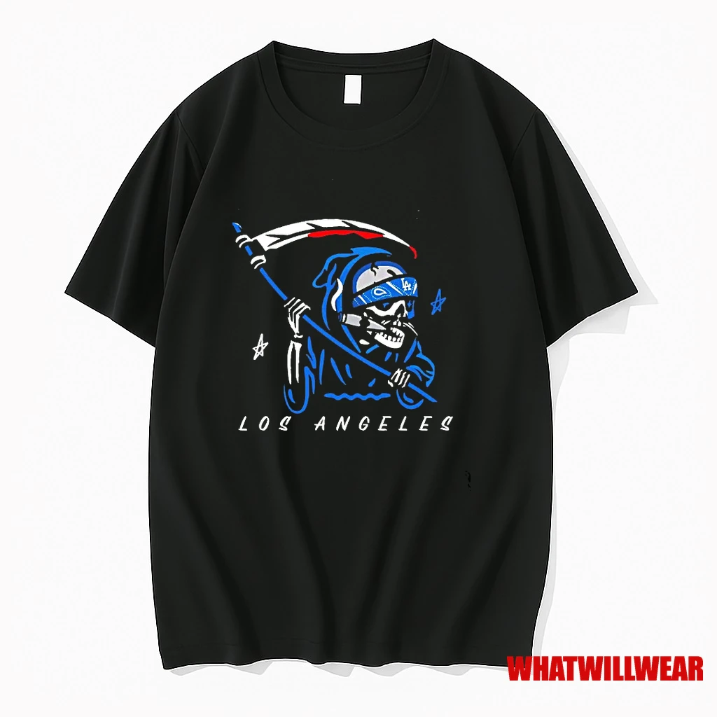 The Grim Reaper Los Angeles Dodgers Shirts