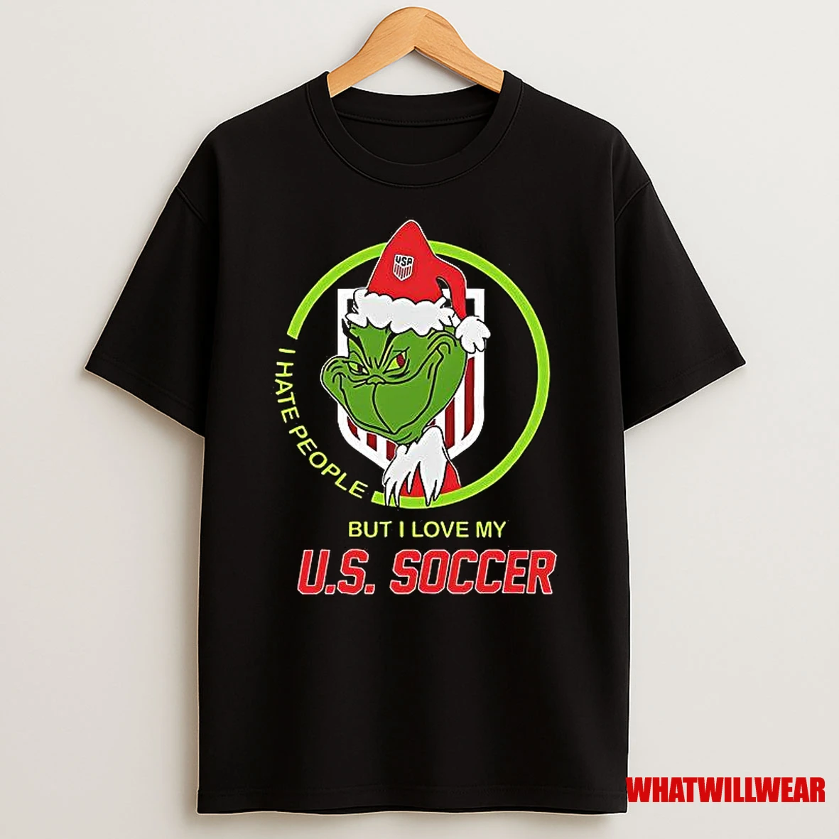 The Grinch I Hate People But I Love My U S Soccer Shirts