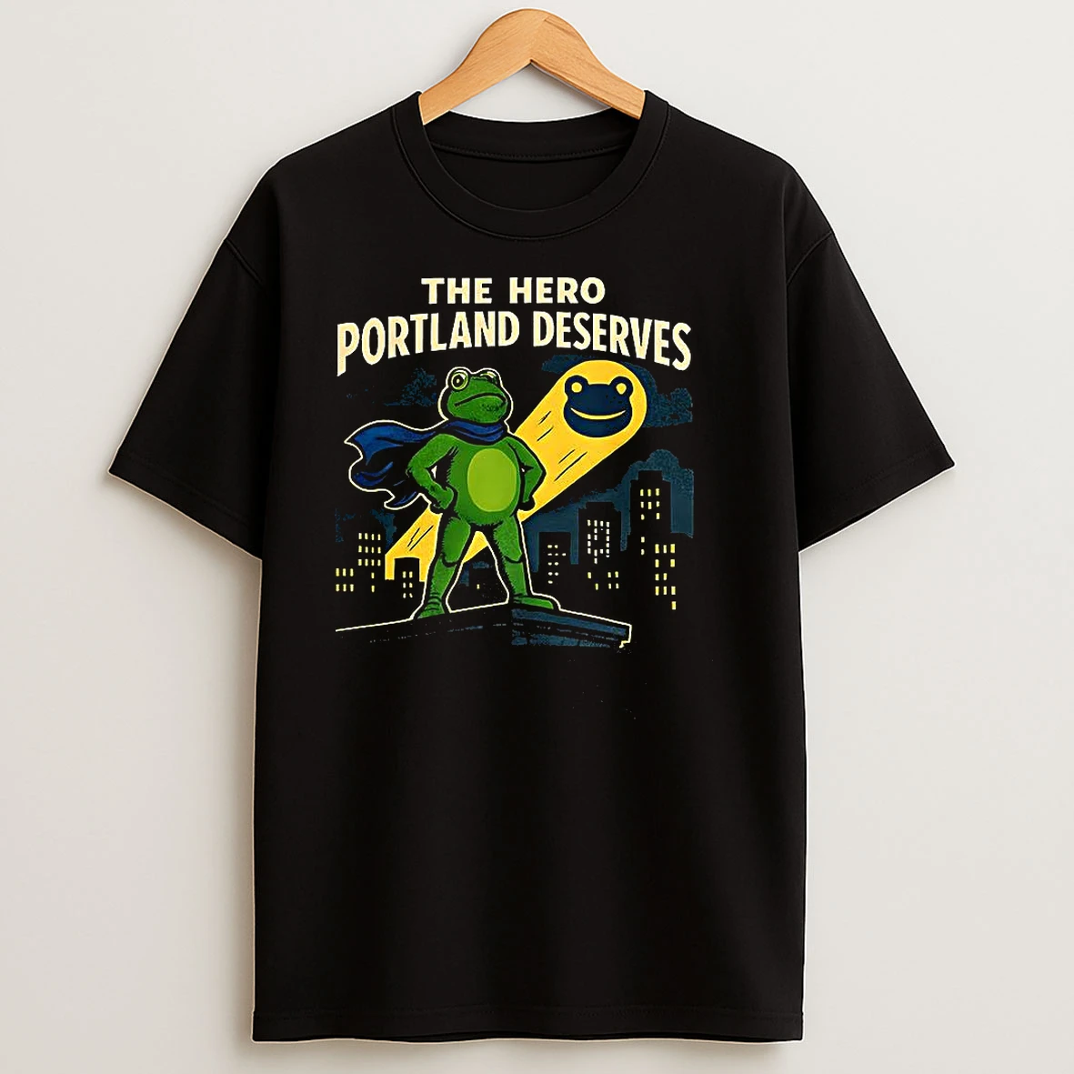 The Hero Portland Deserves Protest Frog Meme T Shirts