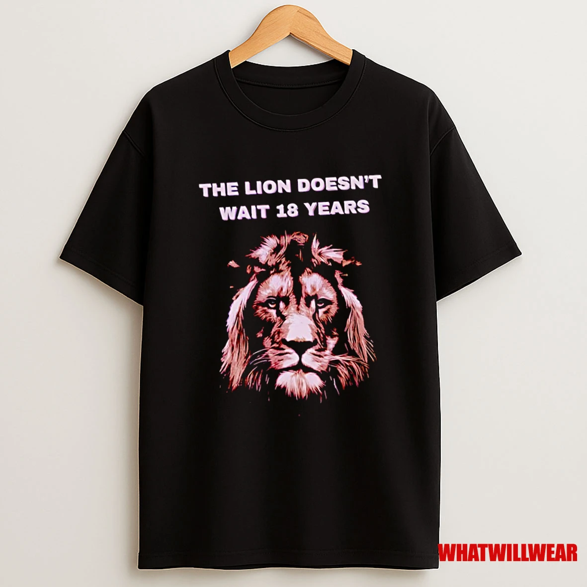 The Lion Doesnt Wait 18 Years Lion Shirts