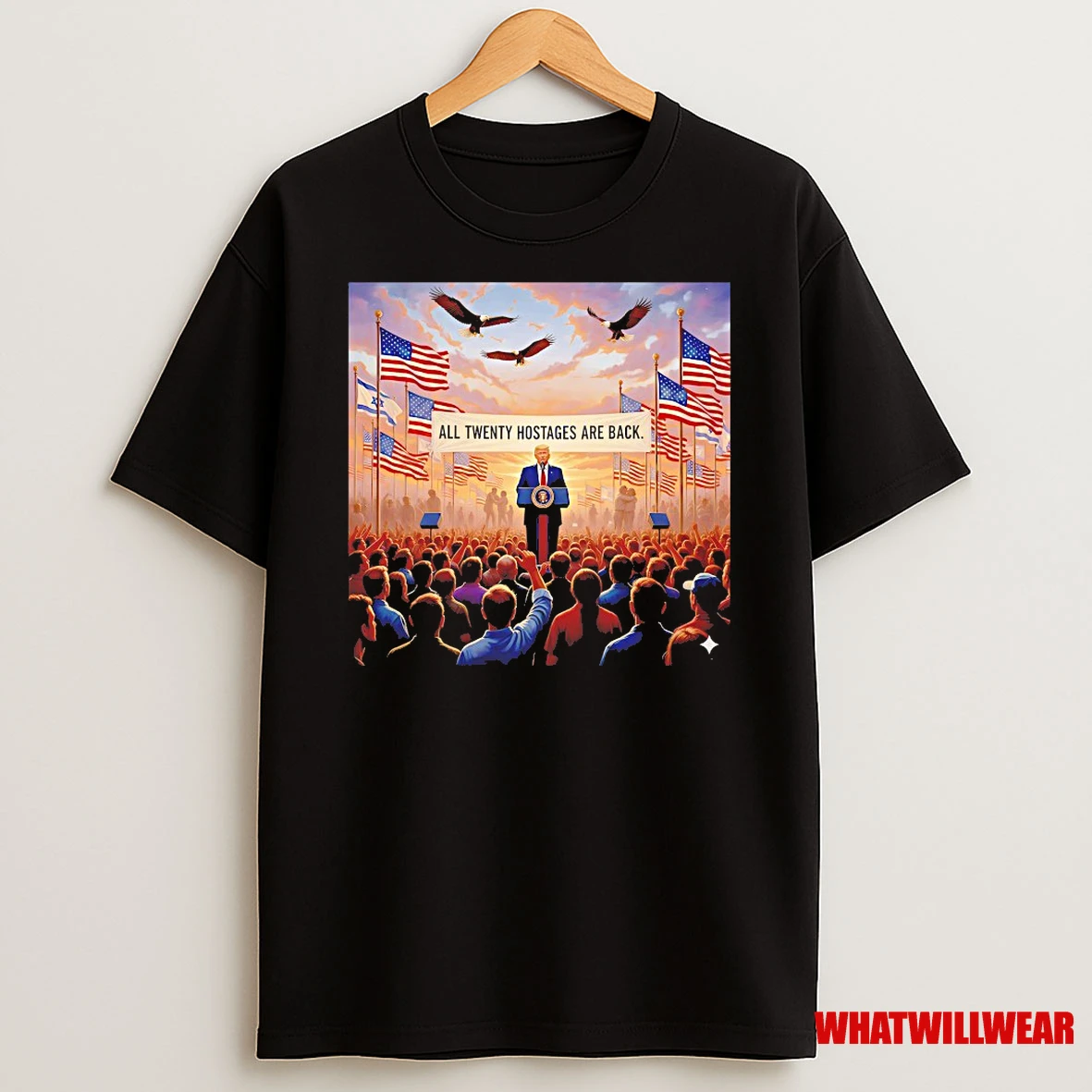 The Peace President All Twenty Hostages Are Back Shirts